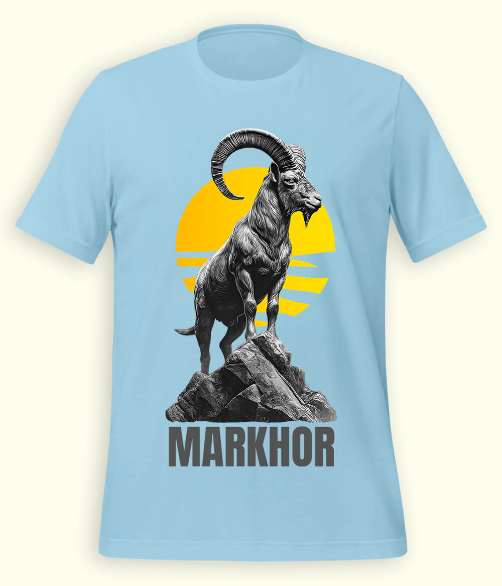 Premium Markhor Design T-Shirt