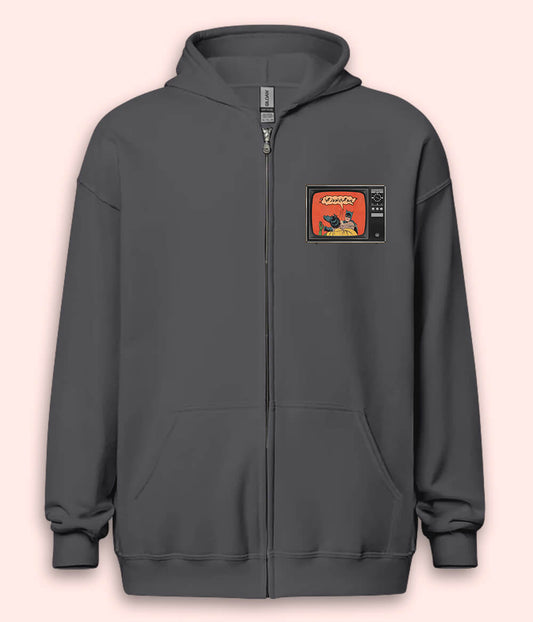 Program To War Zipper Hoodie (Unisex)