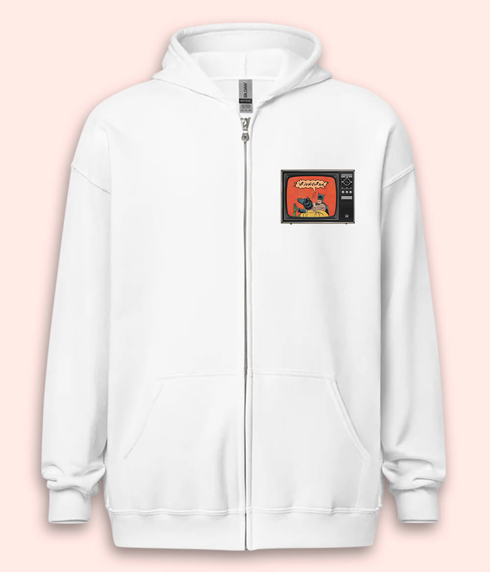 Program To War Zipper Hoodie (Unisex)