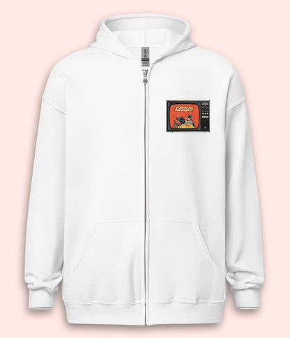 Program To War Zipper Hoodie (Unisex)