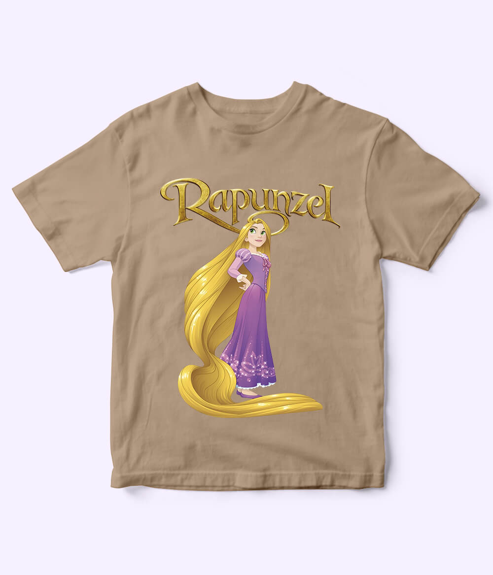 Rapunzel Beige Shirt for Girls