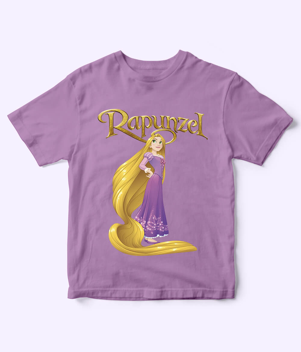 Rapunzel Purple Shirt for Girls