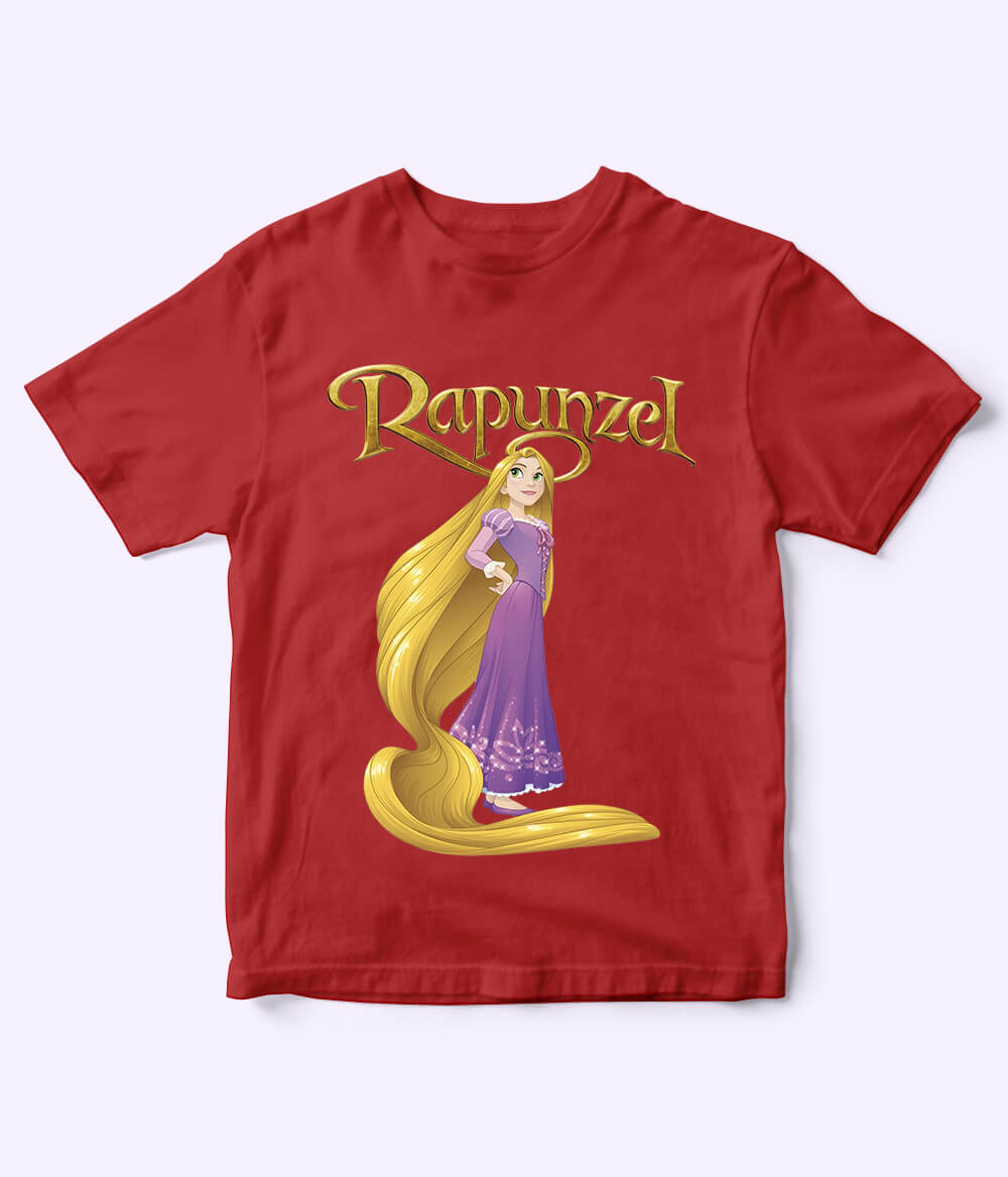 Rapunzel Red Shirt for Girls