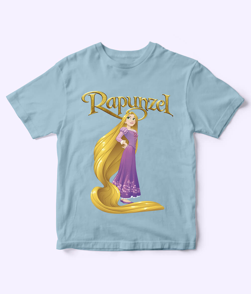 Rapunzel Sky Blue Shirt for Girls