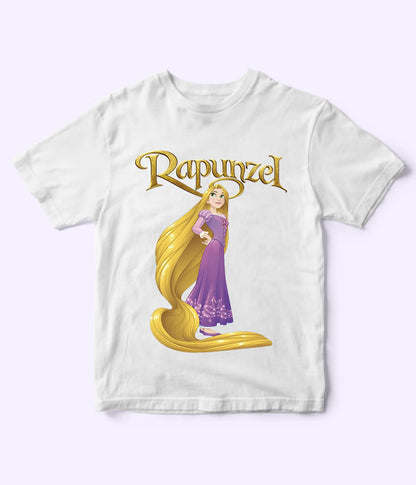 Rapunzel White Shirt for Girls
