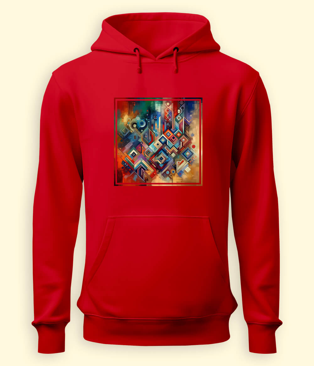 Abstract Sindhi Design Hoodie