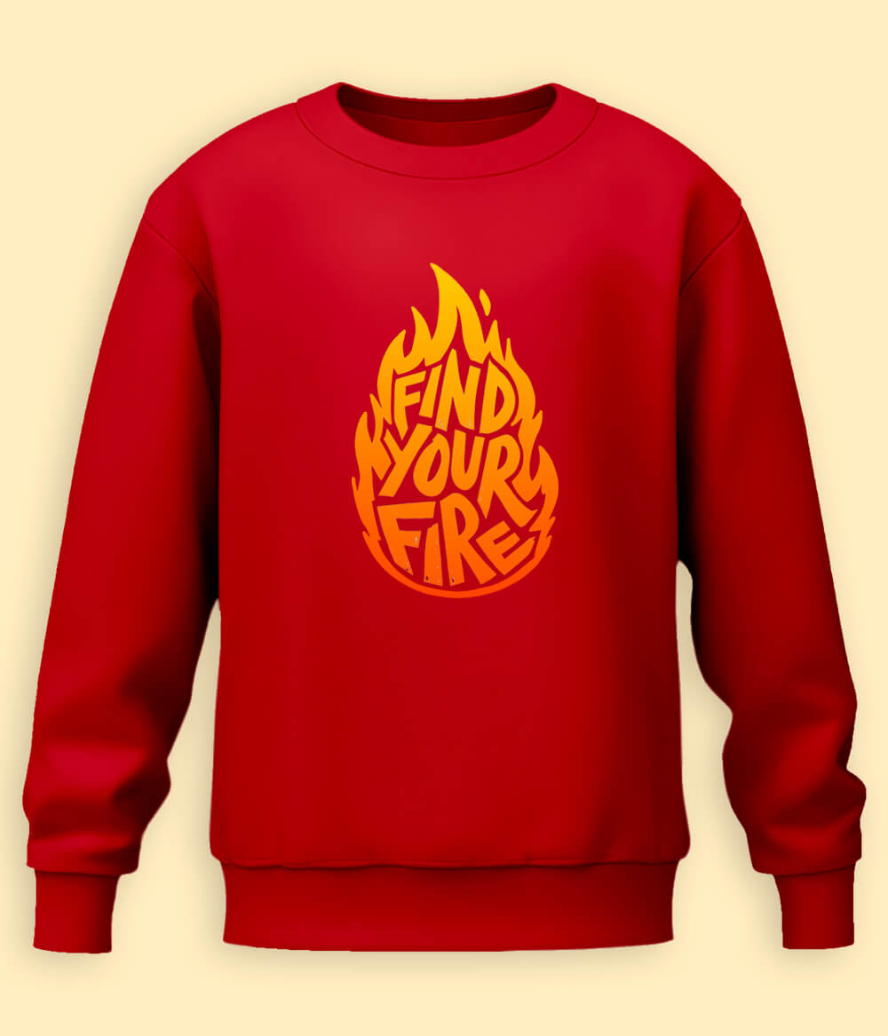 Bonfire Winter Night Sweatshirt