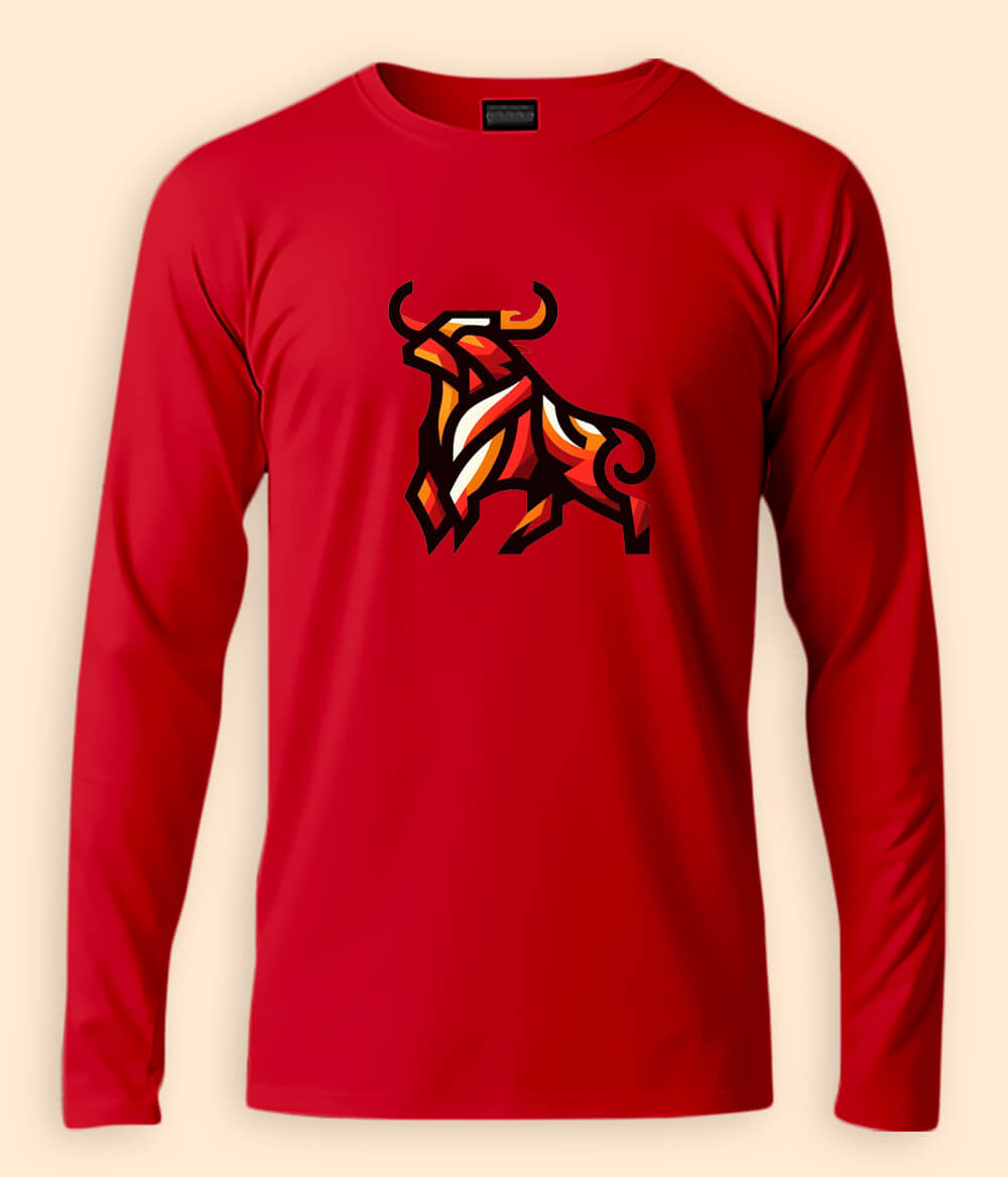 Bull Power Long Sleeve T-Shirt