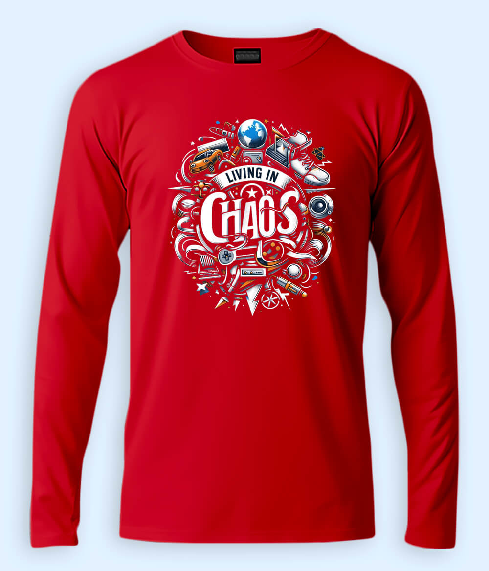 Chaos Long Sleeve T-Shirts (Unisex)