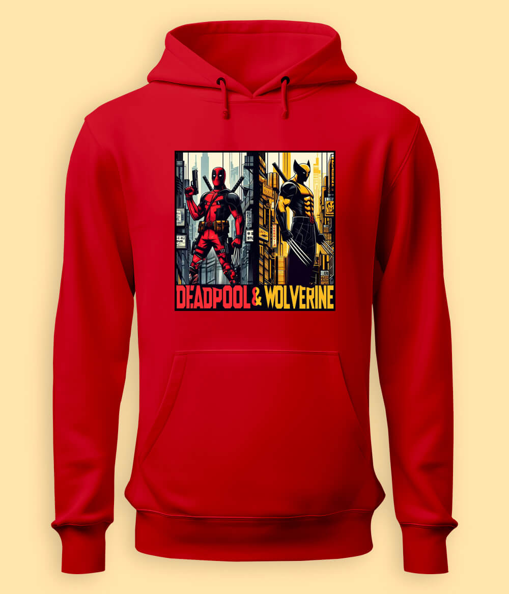 Deadpool and Wolverine Hoodie