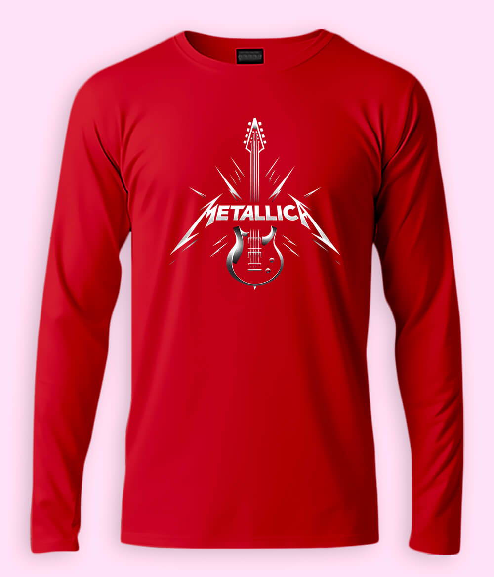Heavy Metal Lovers Metallica Long Sleeve Tees