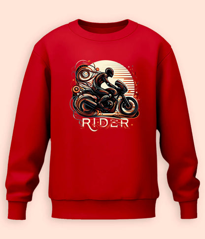 Motorcycle Rider Sweatshirts (Unisex)