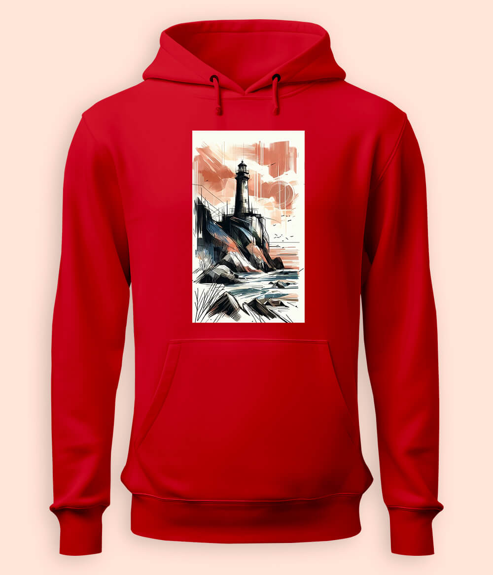 Ocean Beach Lighthouse Hoodie (Unisex