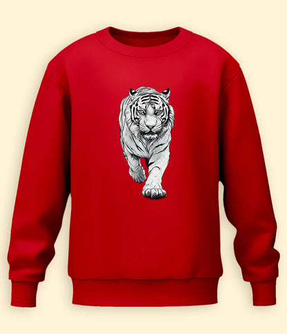 Running Tiger Men Winter Sweatshirt