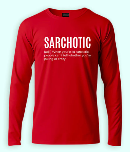 Sarcasm Meme Full Sleeve Shirt (Unisex)