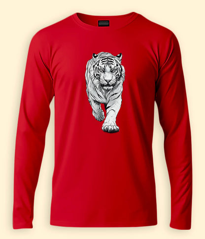 White Tiger Full sleeve T-Shirt