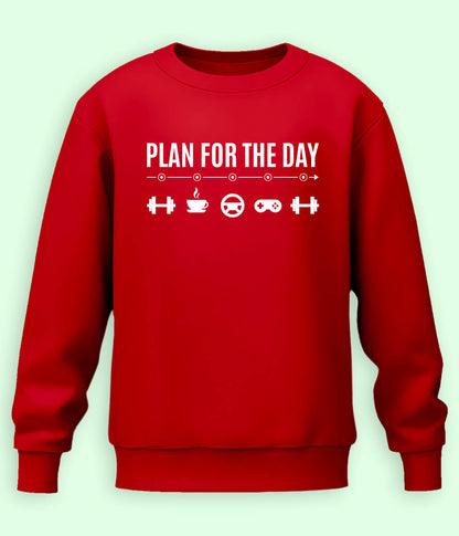 Workout Schedule Sweatshirt (Unisex)