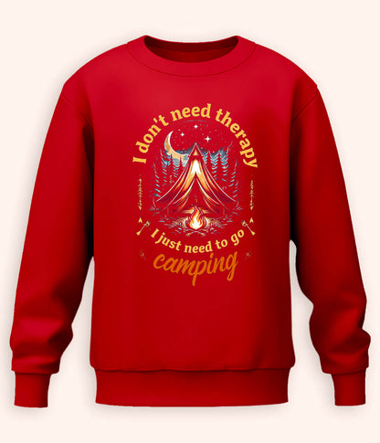 Go Camping Sweatshirt (Unisex)