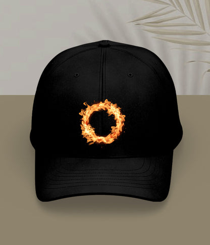 Black Ring of Fire Cap