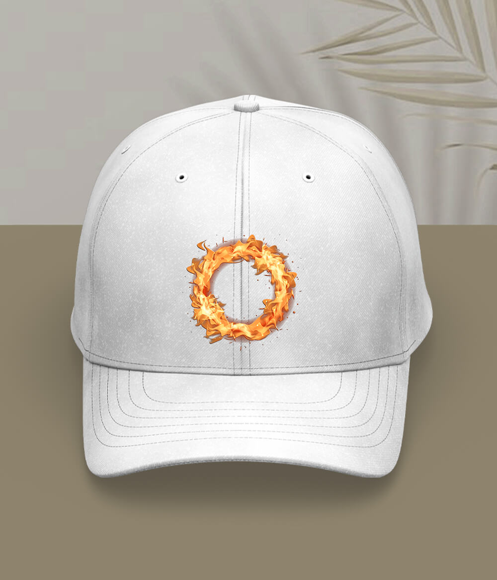 White Ring of Fire Cap
