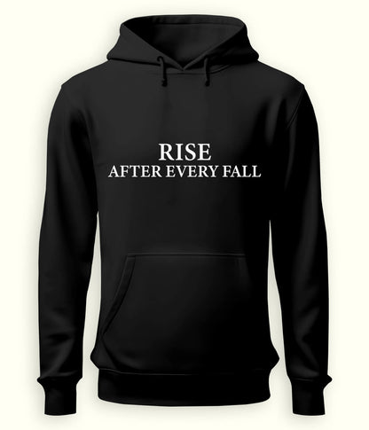 Black Rise & Fall Hoodie (Unisex)