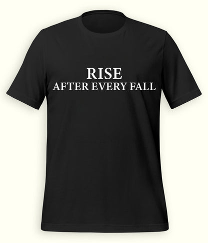 Black Rise and Fall T-Shirt (Unisex)