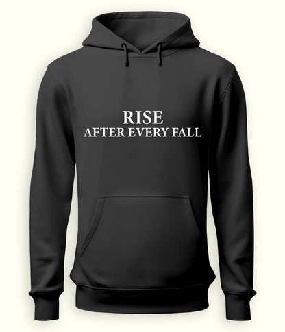 Charcoal Grey Rise & Fall Hoodie (Unisex)