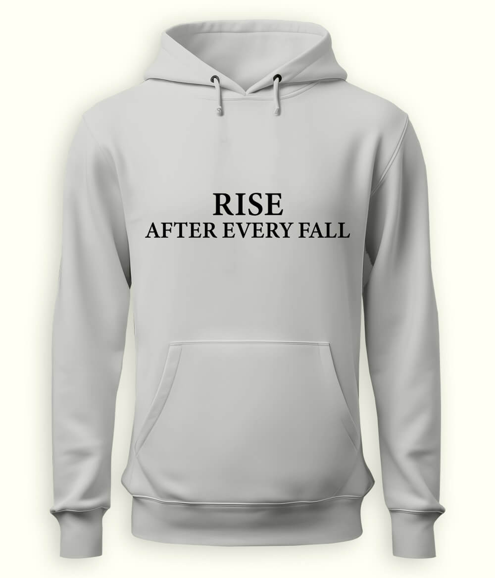 Heather Grey Rise & Fall Hoodie (Unisex)