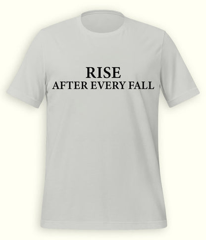 Heather Grey Rise and Fall T-Shirt (Unisex)
