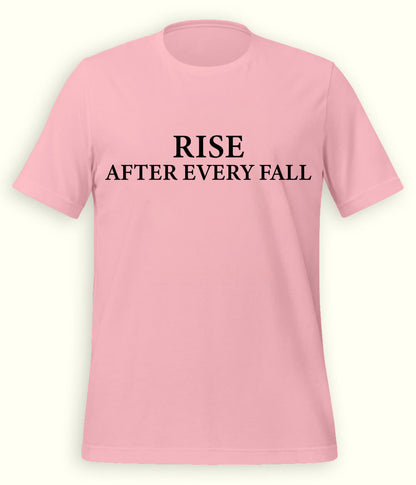 Light Pink Rise and Fall T-Shirt (Unisex)