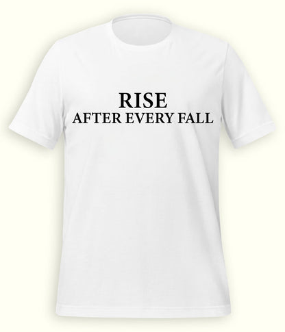 White Rise and Fall T-Shirt (Unisex)