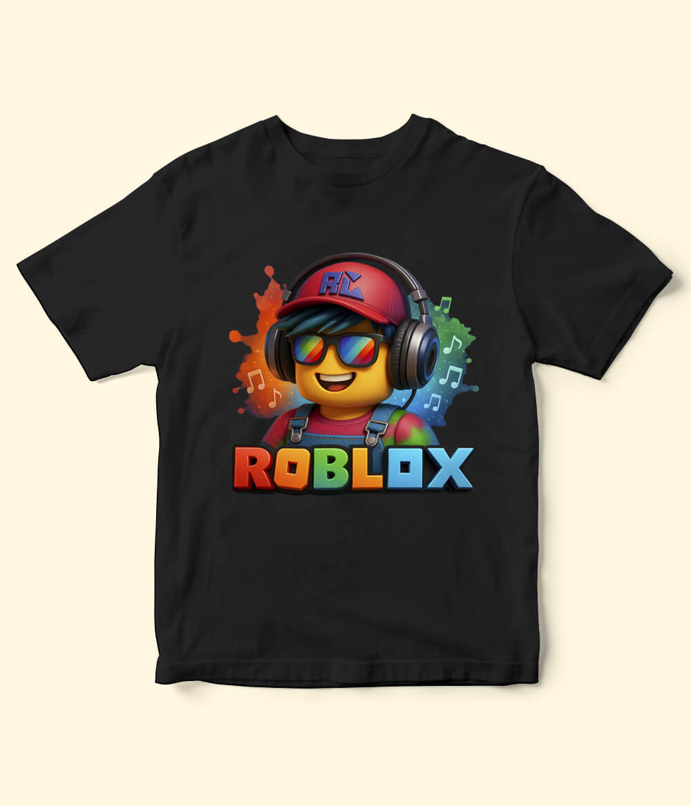 Roblox Boy Black Shirt