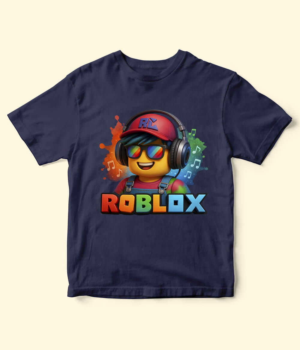 Roblox Boy Navy Shirt