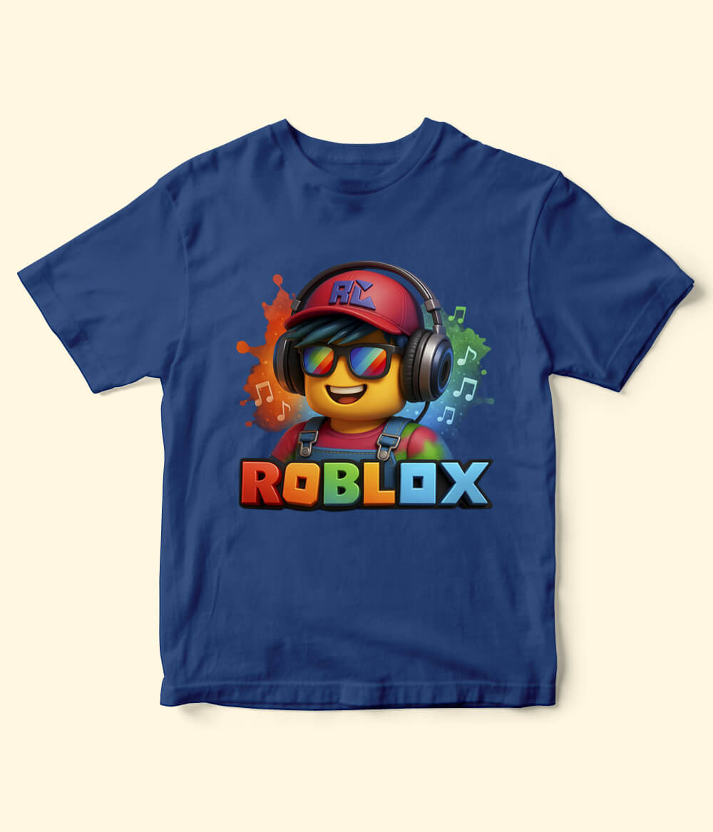 Roblox Boy Royal Blue Shirt