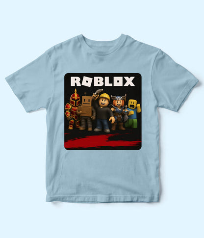 Roblox Sky Blue T-Shirt for Kids