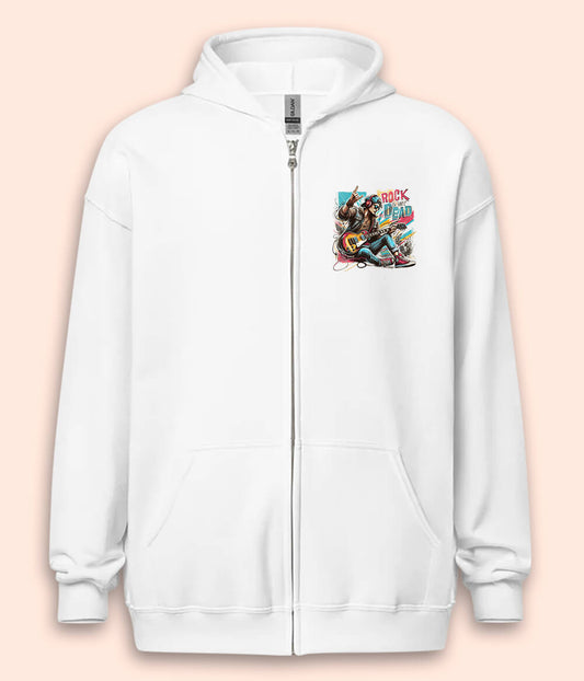 Rock On Zipper Hoodie