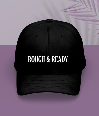 Black Rough and Ready Cap