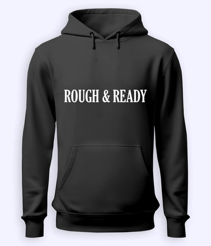 Charcoal Grey Rough and Ready Hoodie (Unisex)