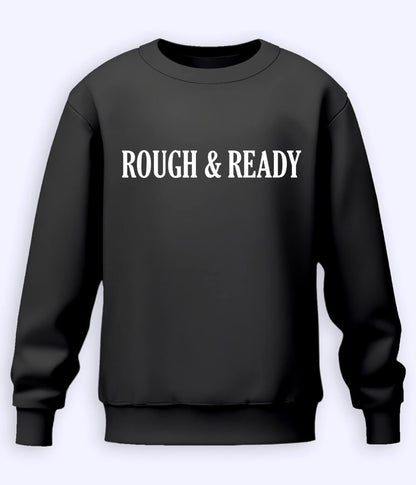 Charcoal Grey Rough and Ready Sweatshirt