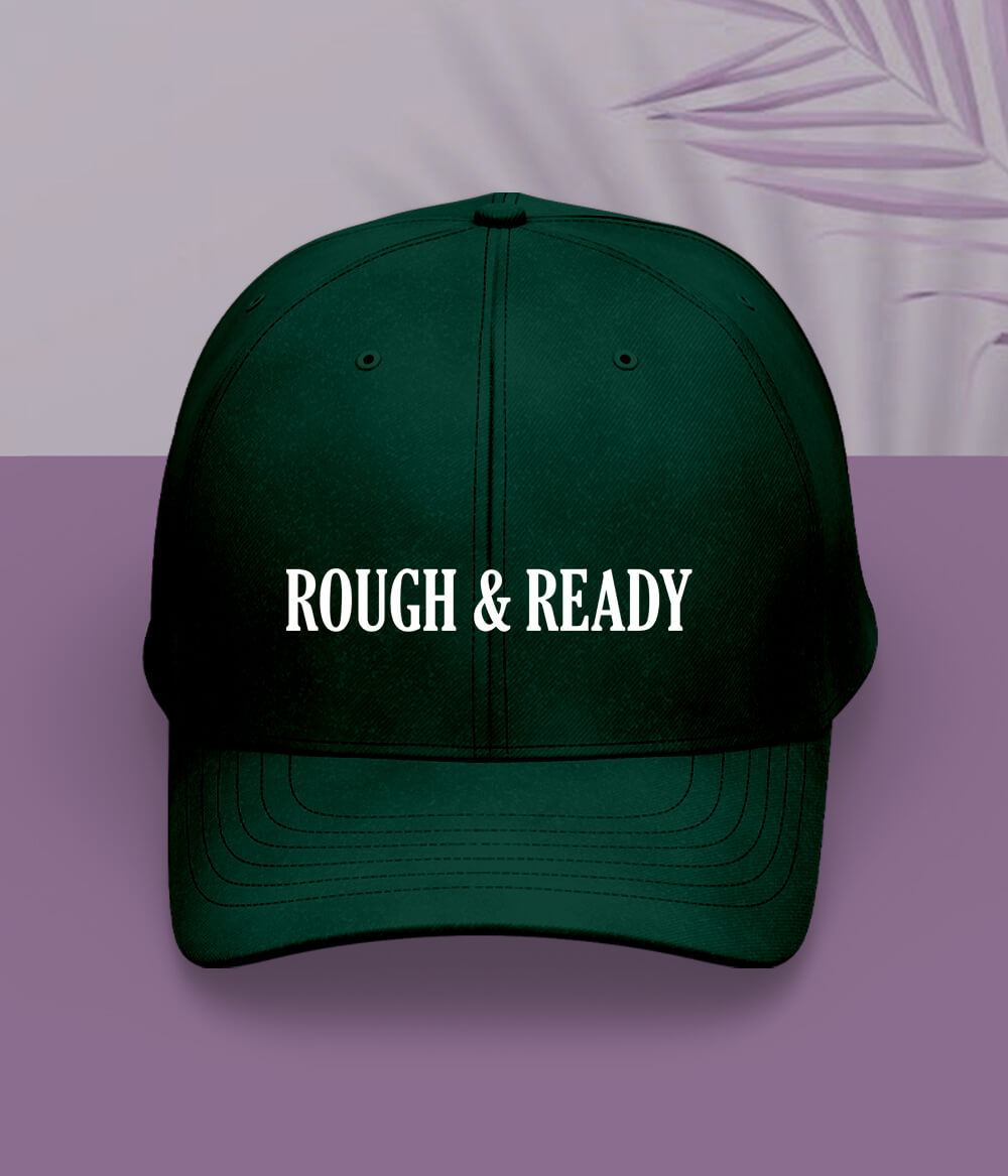 Green Rough and Ready Cap