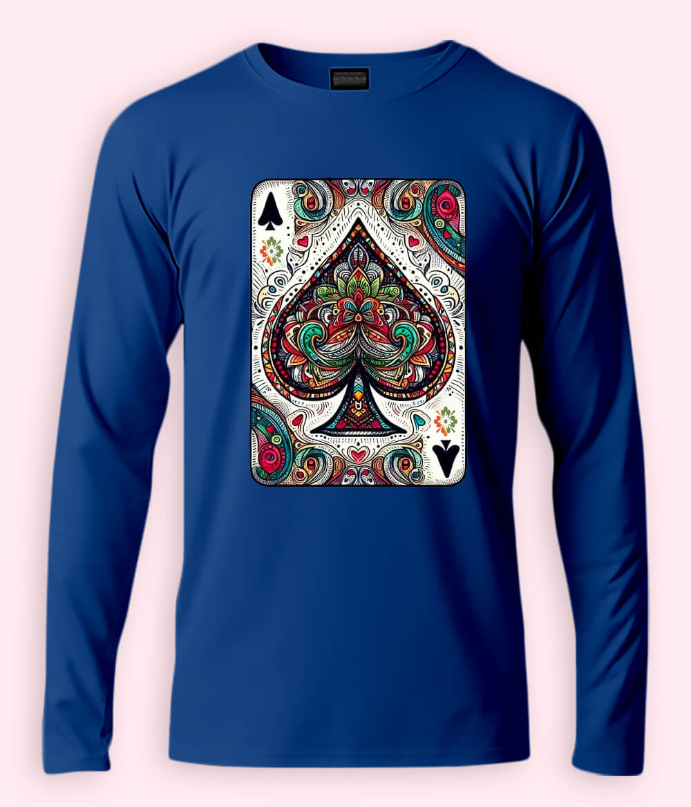 Ace of Spades Long Sleeve T-Shirt