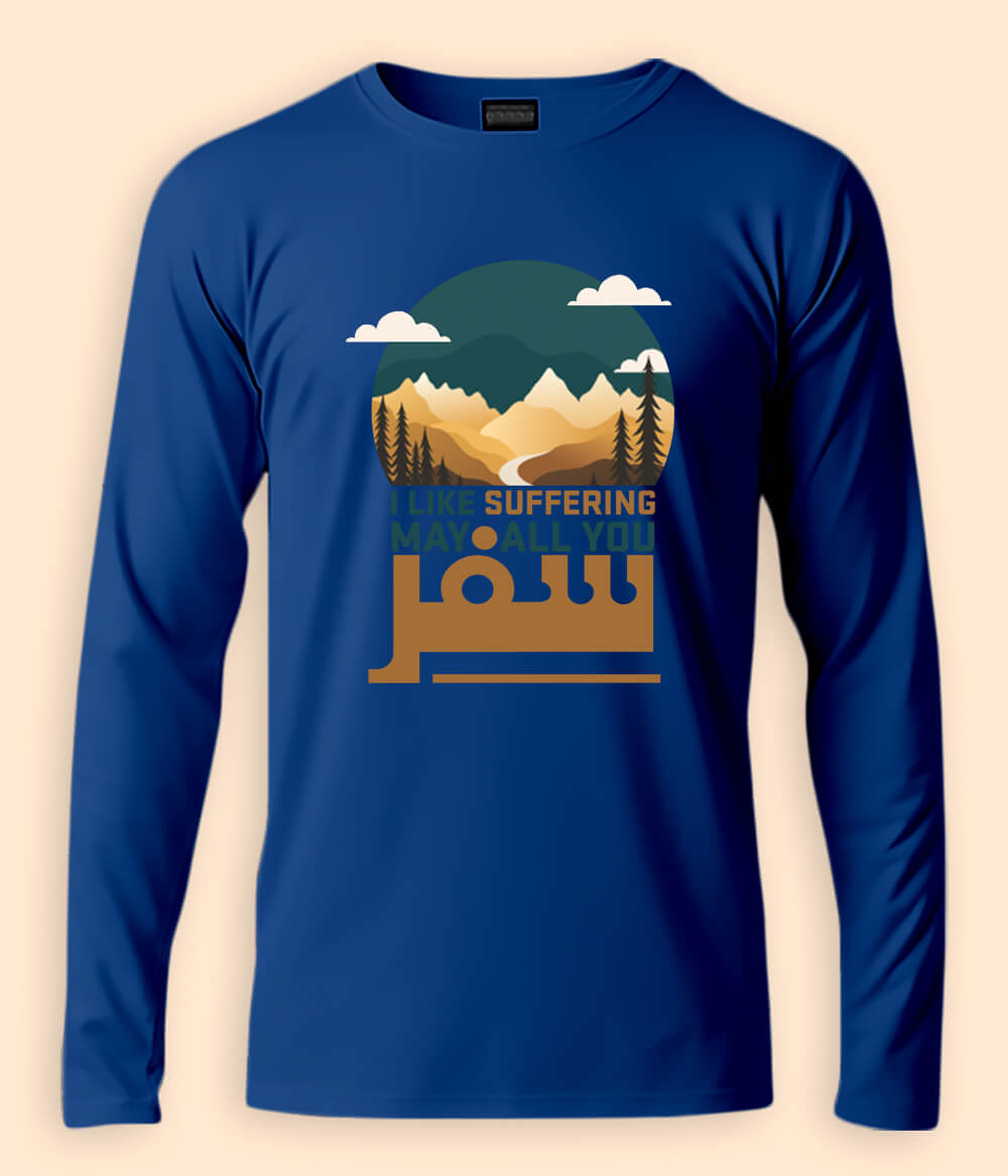 Travel Full Sleeve T-Shirt (Unisex)