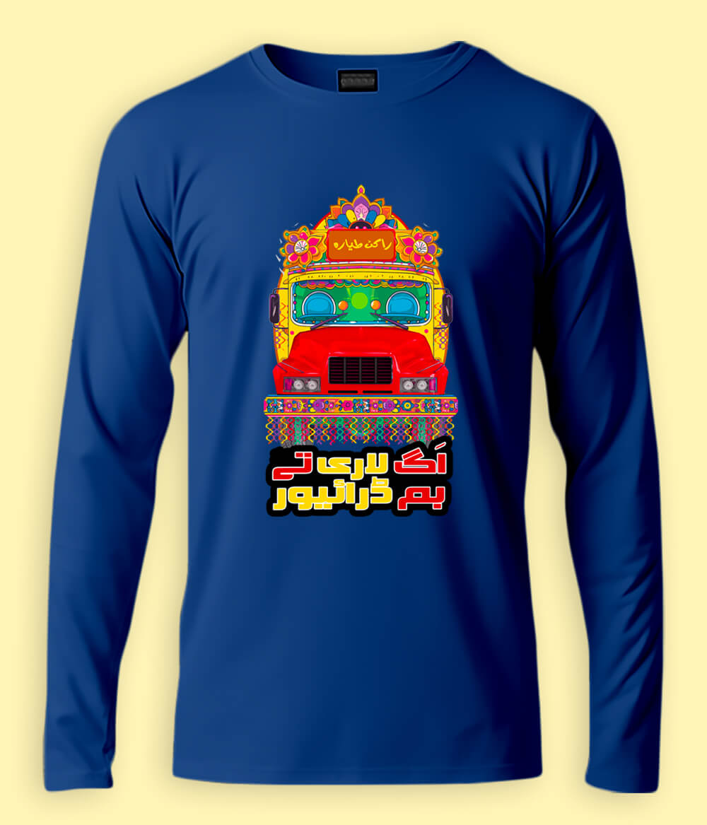 Truck Art long sleeve T-Shirt