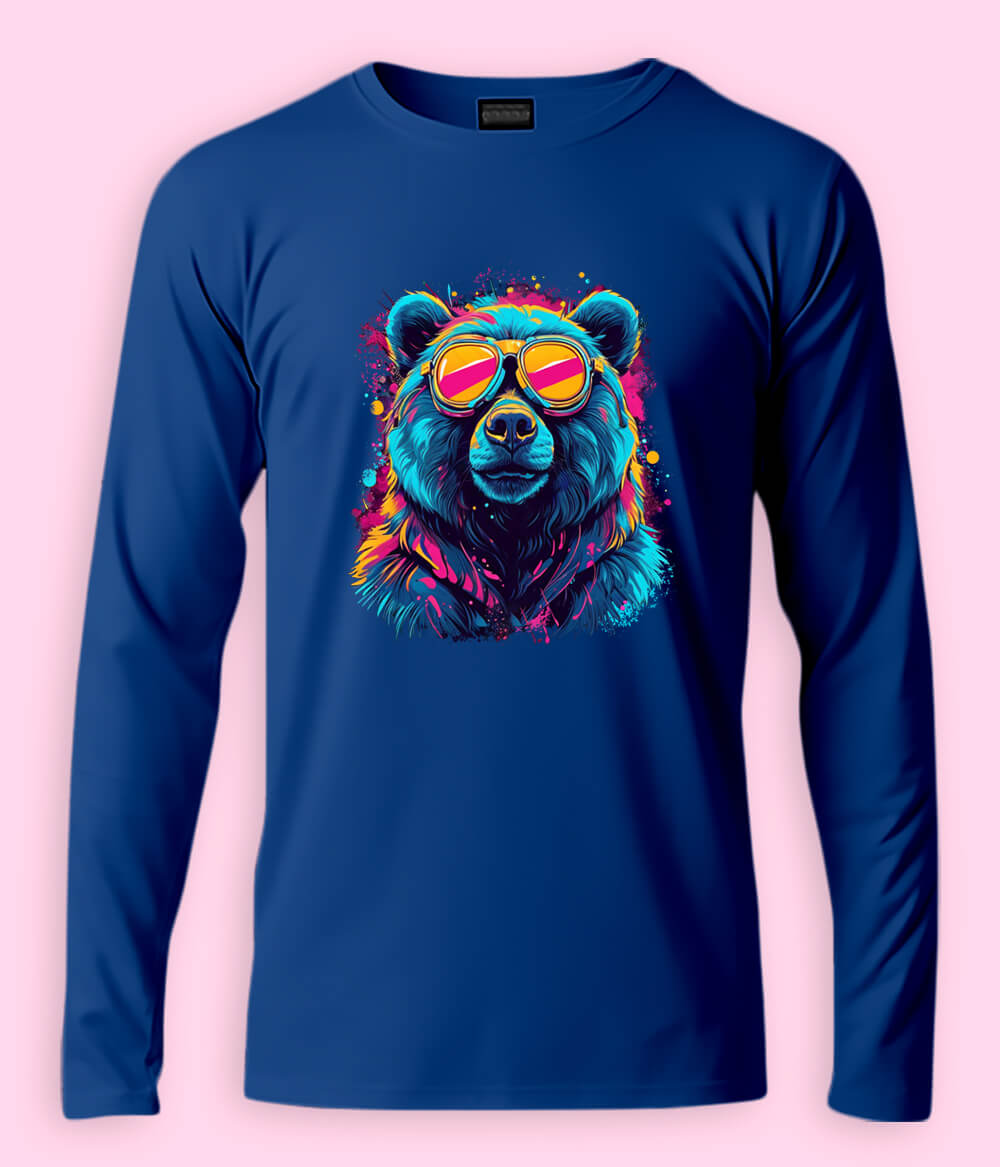 Bear Long Sleeve T-shirt (Unisex)