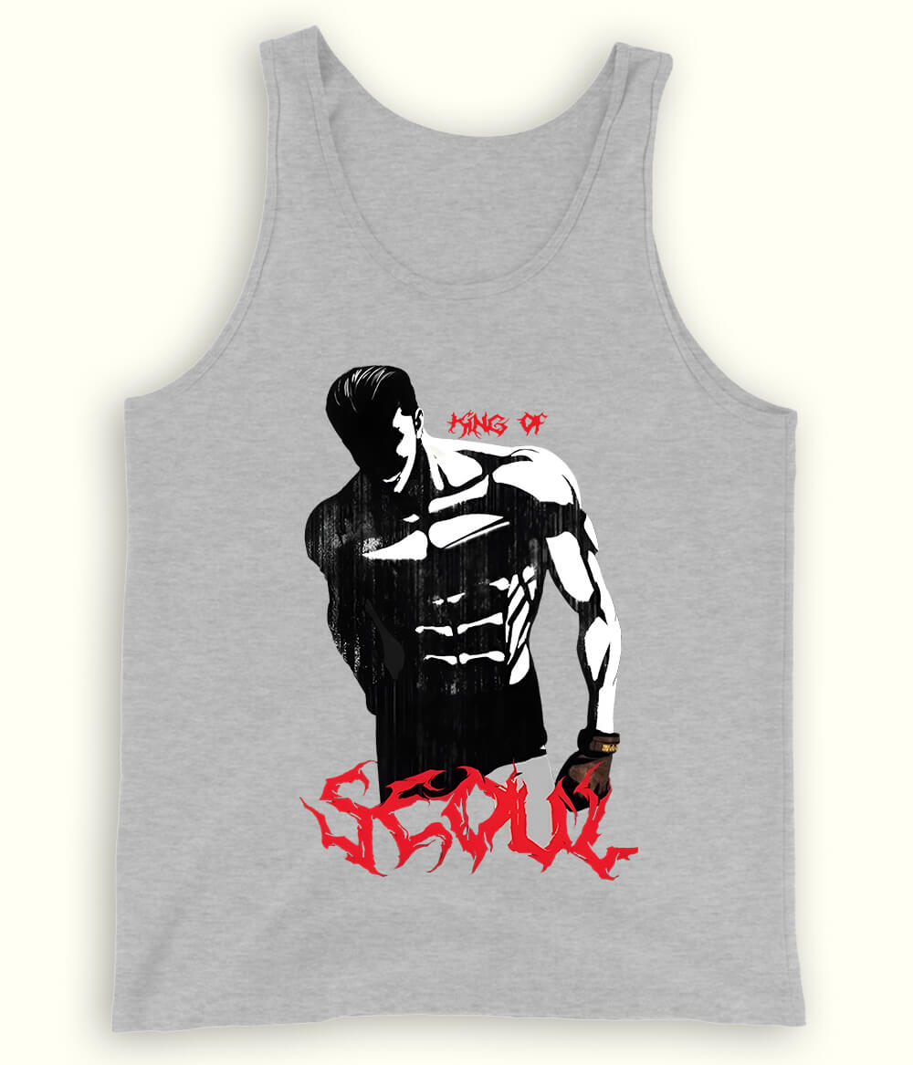 Heather Grey SEOUL Tanktop