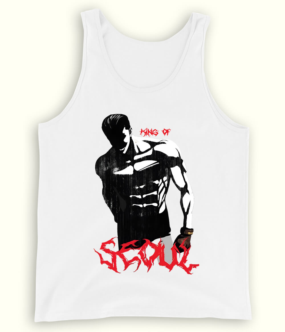 White SEOUL Tanktop