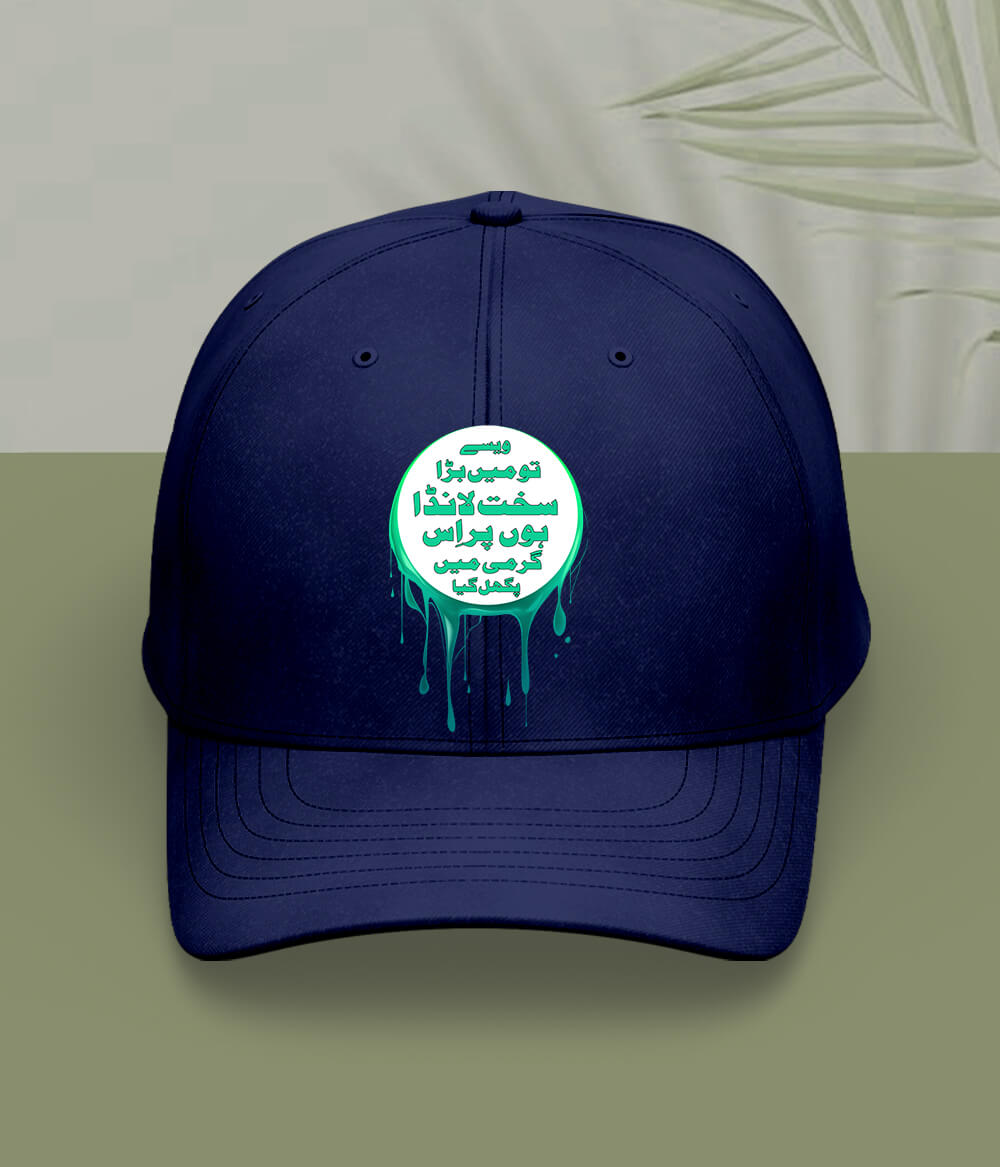 Navy Blue Sakht Launda Cap