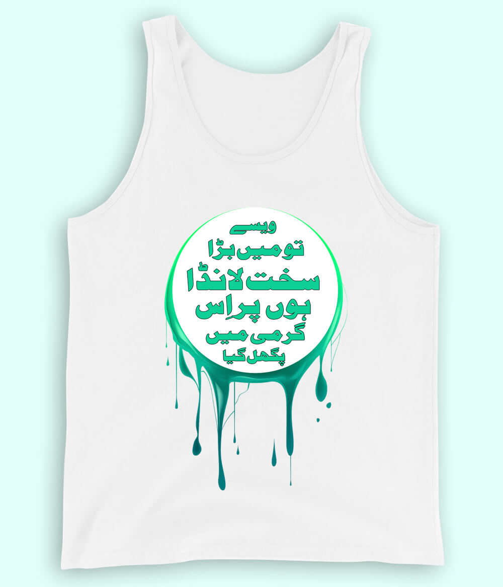 White Sakht Launda Tanktop (Unisex)