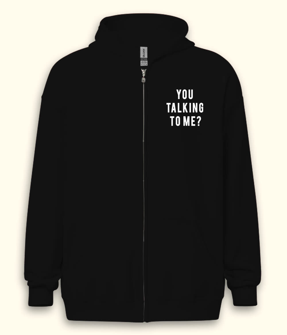 Sarcasm Zipper Hoodie (Unisex)