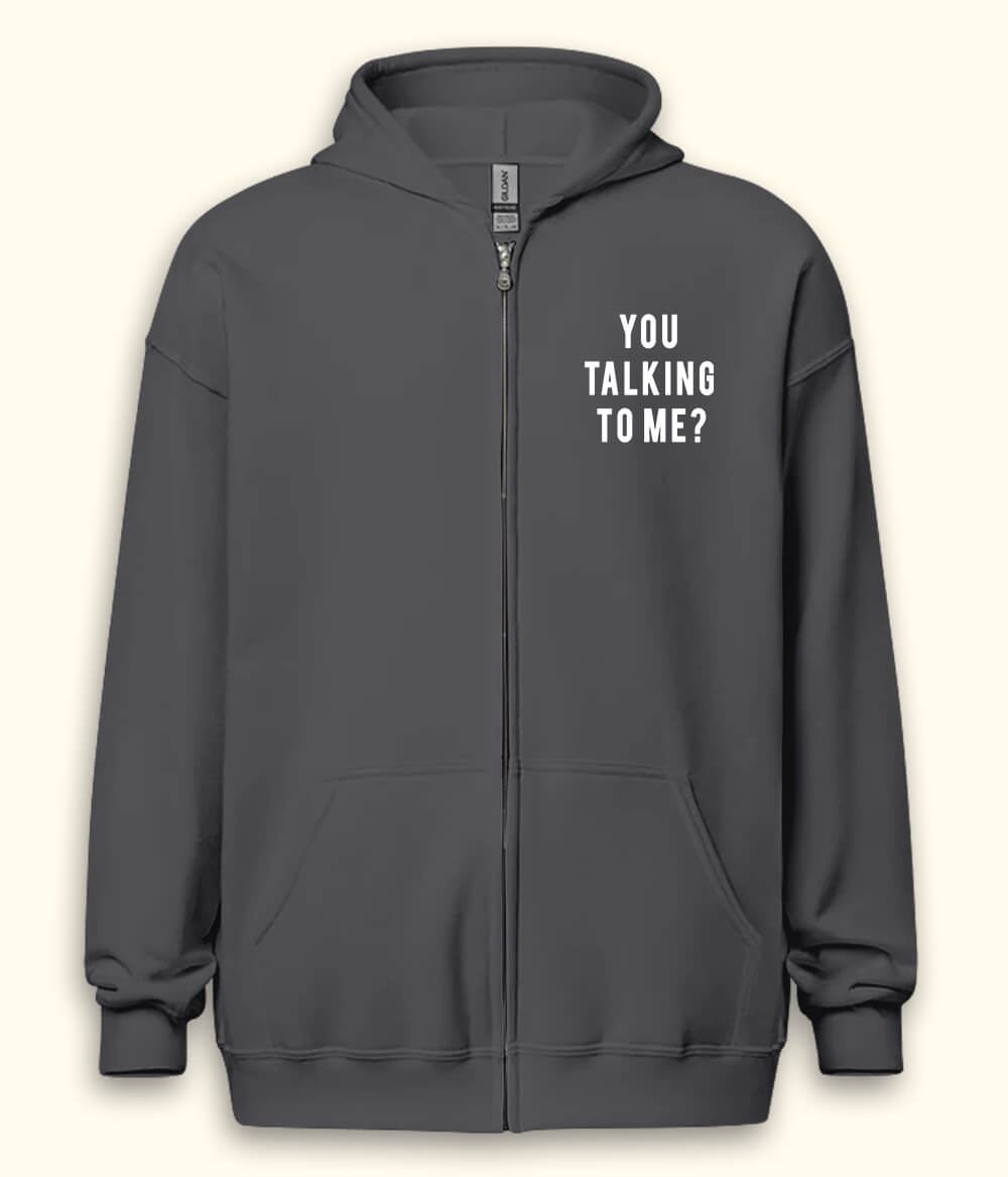 Sarcasm Zipper Hoodie (Unisex)